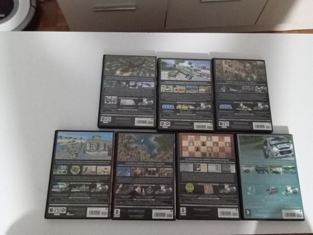 Pack de 7 juegos Pc. CD ROM