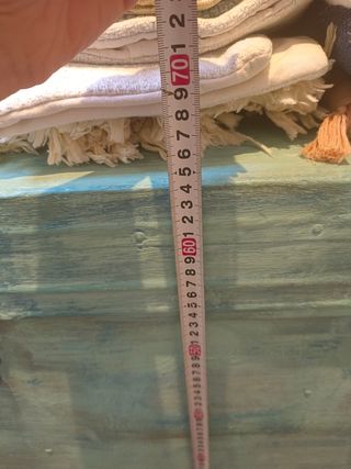 Baúl retro verde esmeralda