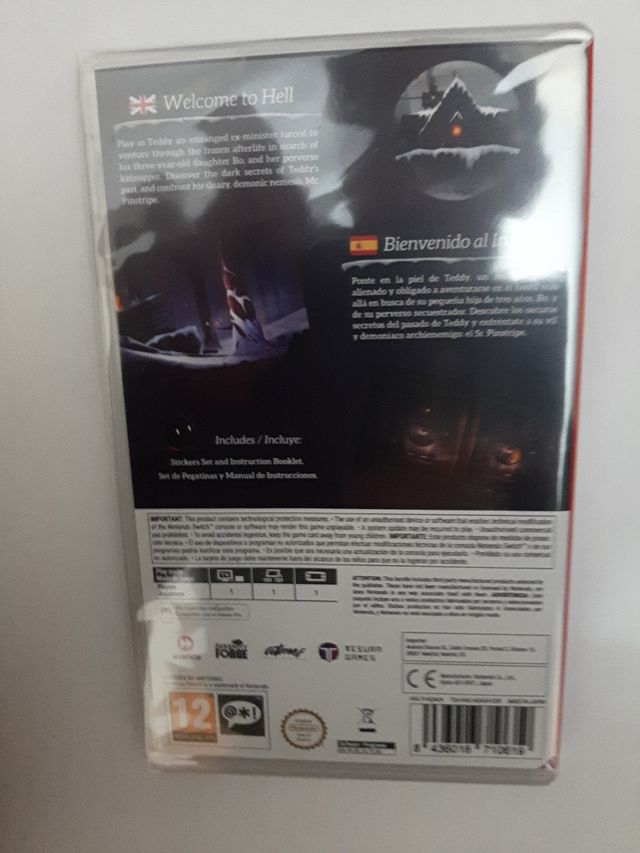 🇪🇦Switch PINSTRIPE Nuevo Precintado Nintendo