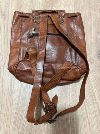 Mochila cuero