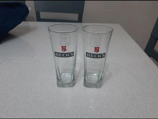 Bicchieri birra Beck's