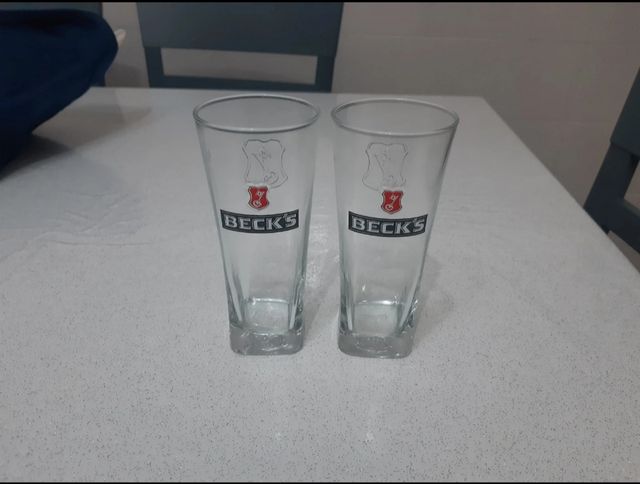 Bicchieri birra Beck's