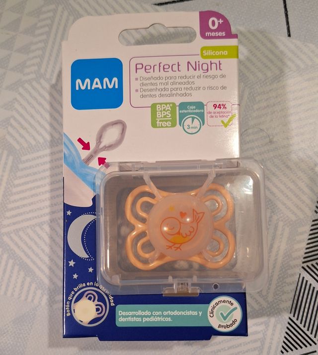 Chupete MAM Perfect Night 0+ PRECINTADO