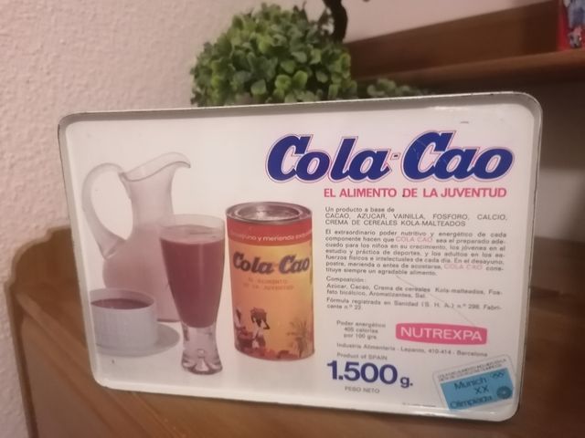 Caja metal colacao