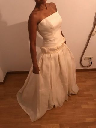 vestido de novia de una pieza
