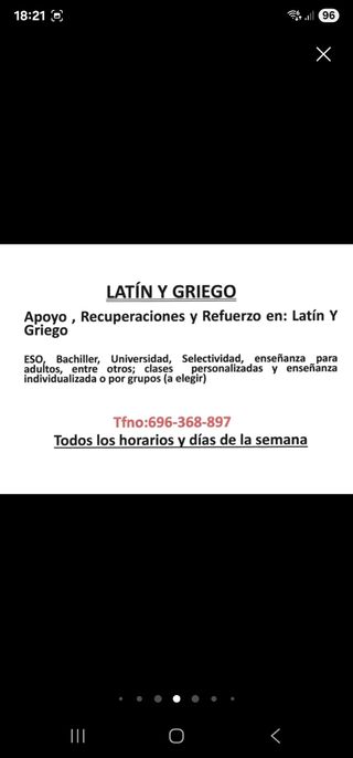 CLASES PARTICULARES, CURSO INTENSIVOS, ACCESOS 
