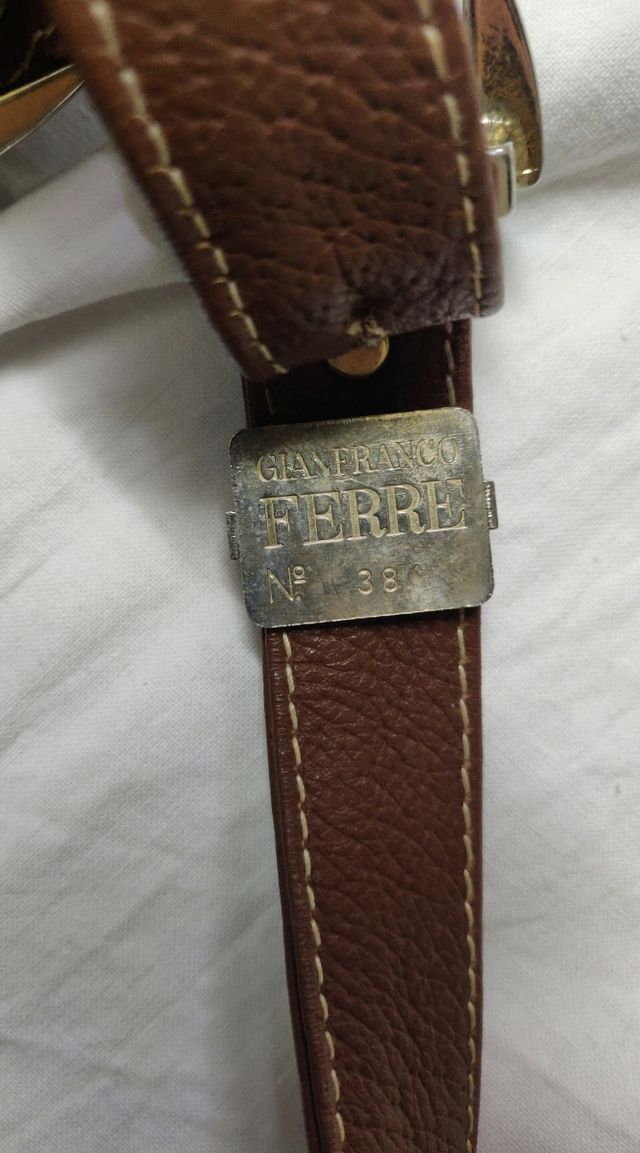 Borsa in pelle vintage Gianfranco Ferrè