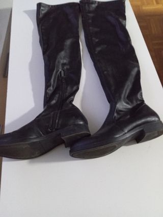 Botas altas cremallera