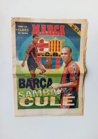 RONALDO NAZARIO ROOKIE EXTRA MARCA 96-97