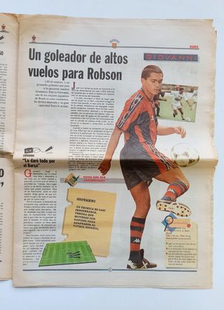 RONALDO NAZARIO ROOKIE EXTRA MARCA 96-97