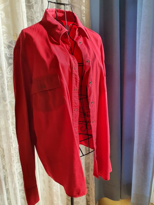 Camicia di cotone/ taglie comode