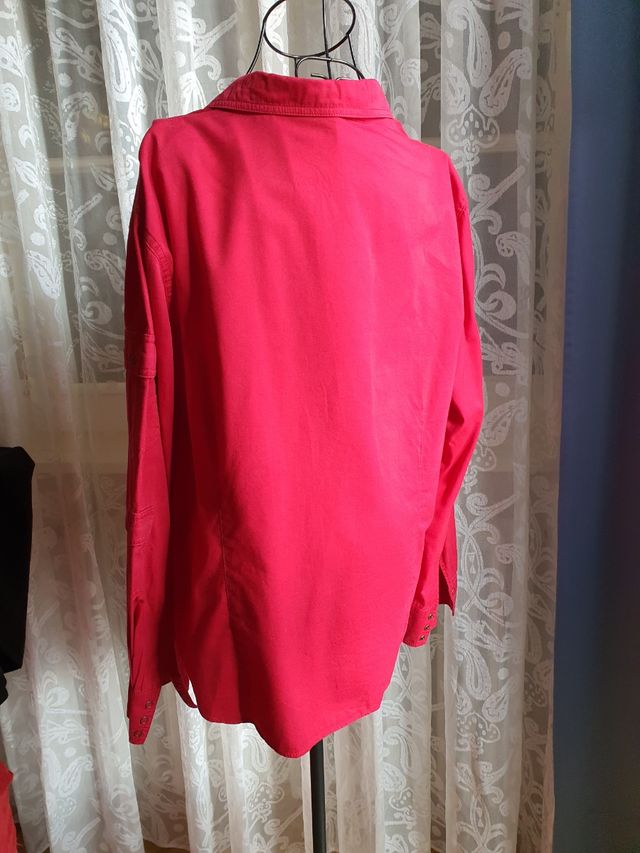 Camicia di cotone/ taglie comode