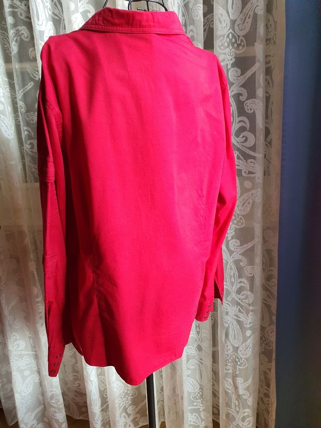 Camicia di cotone/ taglie comode