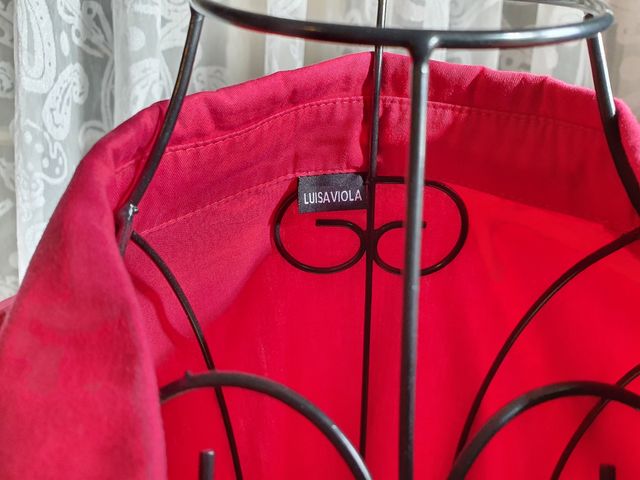 Camicia di cotone/ taglie comode