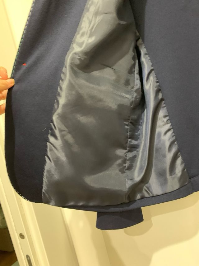 Giacca blu uomo. Adriano Sassi