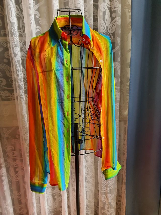 Camicia in pura seta