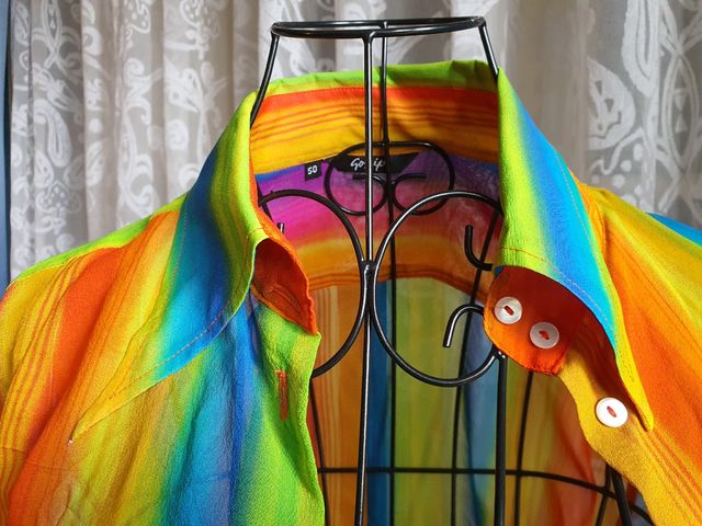 Camicia in pura seta