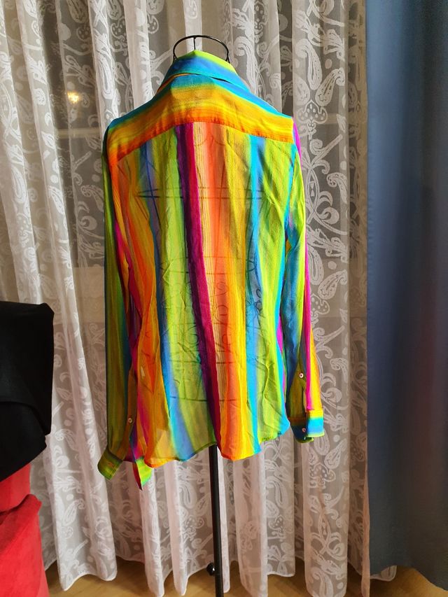 Camicia in pura seta