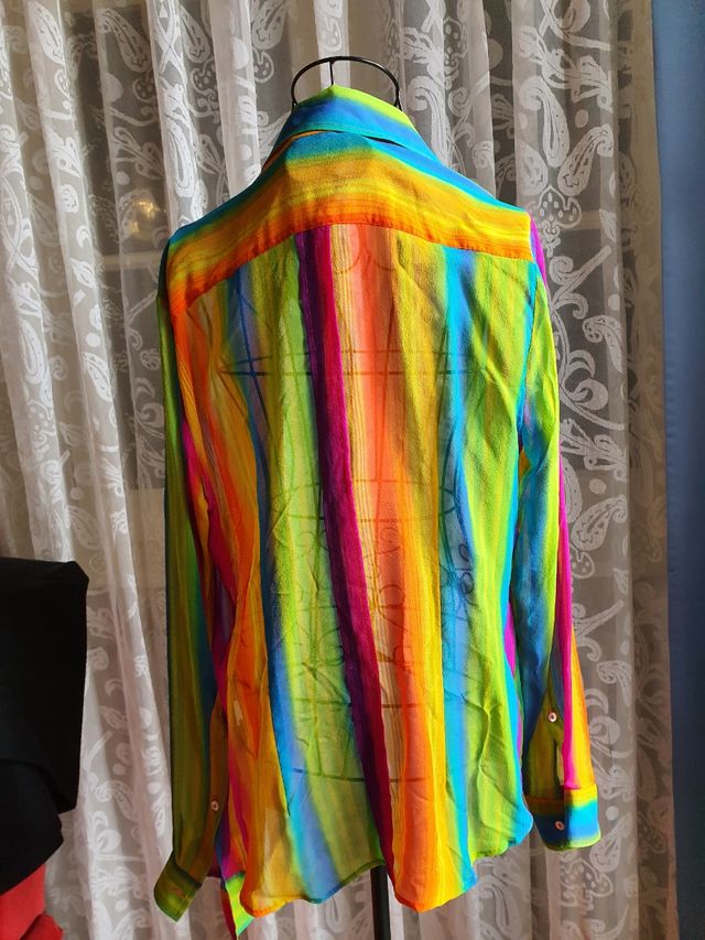 Camicia in pura seta