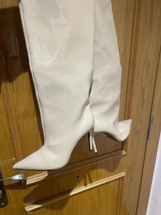 botas altas de Vinilo
