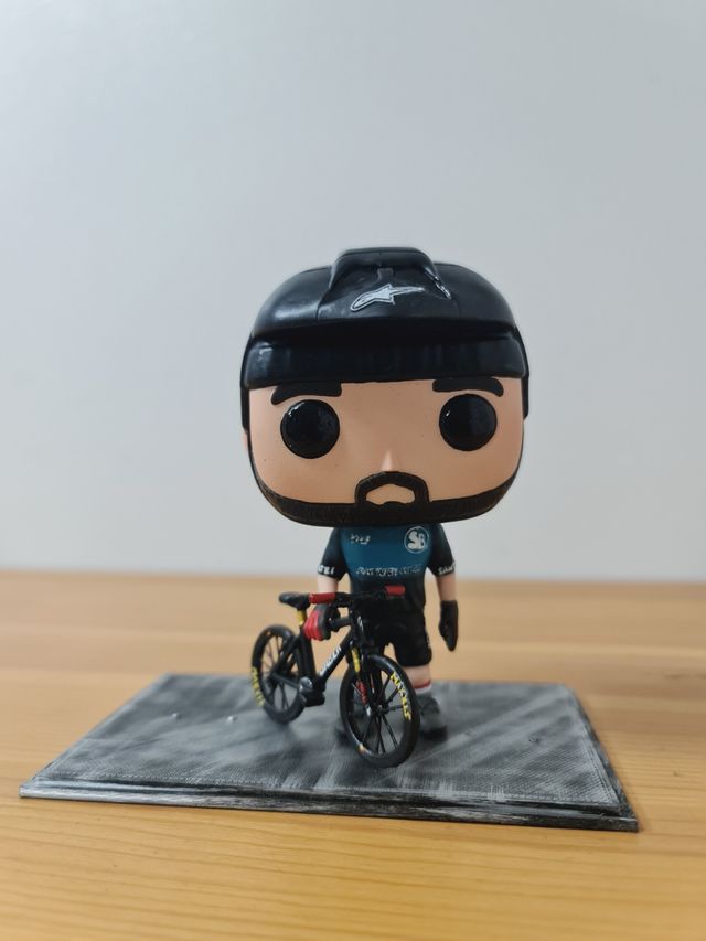 Funko personalizado ciclista 