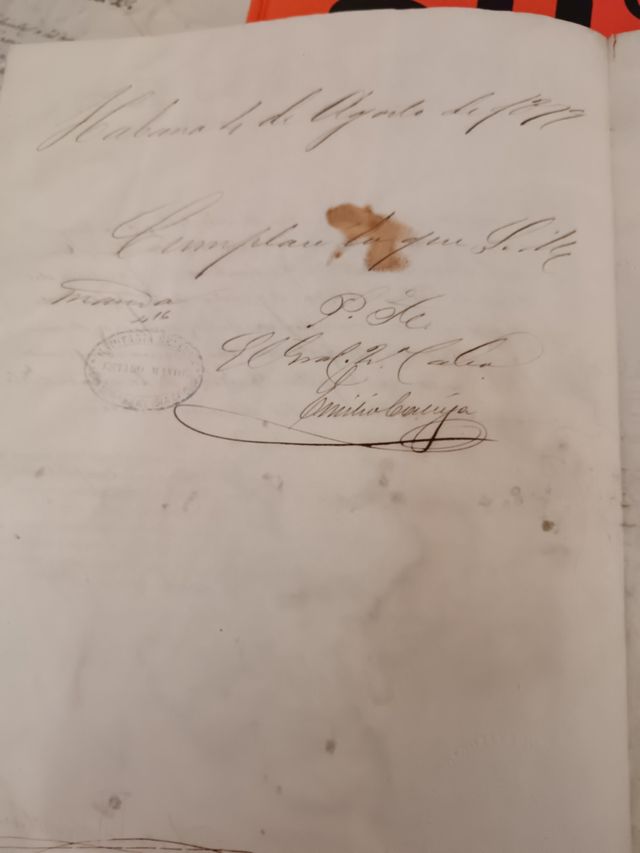 Cartas d Alfonso Xll y Xlll