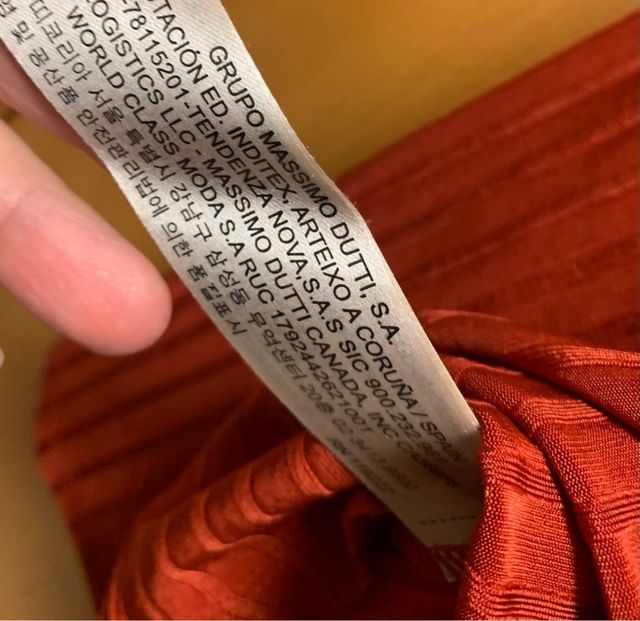 Camiseta manga larga Massimo Dutti t. M