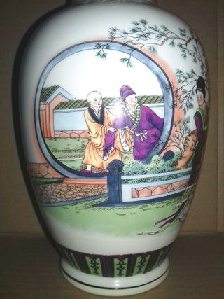 JARRÓN CHINO ORIGINAL AÑOS 80