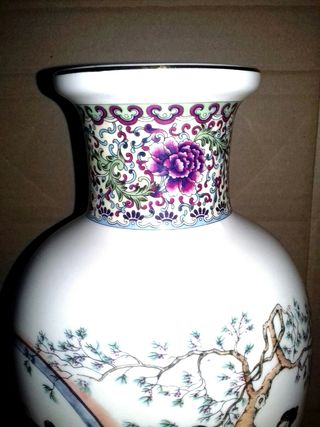 JARRÓN CHINO ORIGINAL AÑOS 80