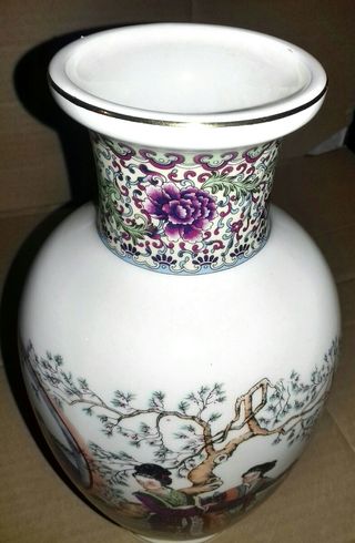 JARRÓN CHINO ORIGINAL AÑOS 80