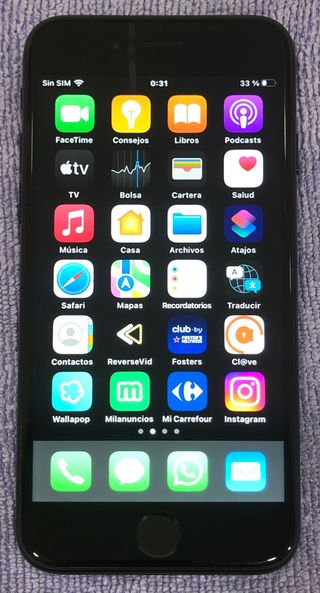 Iphone 7 32GB Negro, Impecable