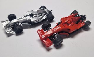 Coches Fórmula 1 Scalextric Compact