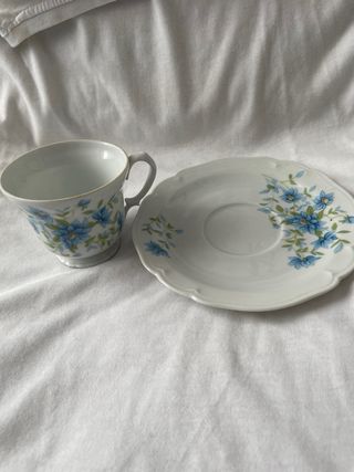 Juego de café, porcelana, Limousine,Vintage