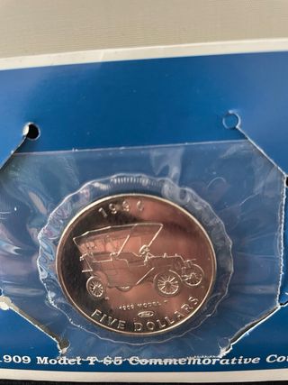 Monedas Conmemorativas 100 años Ford