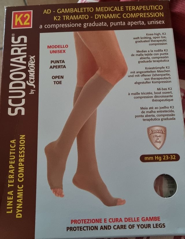 Gambaletti (coppia) a compressione graduata. Nuovi