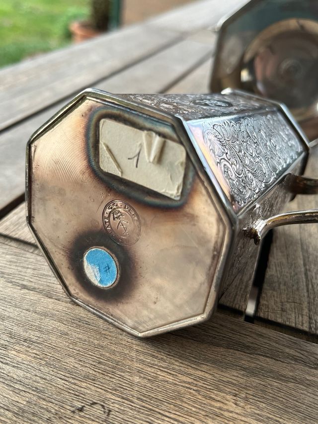 Servizio da te Sheffield antico