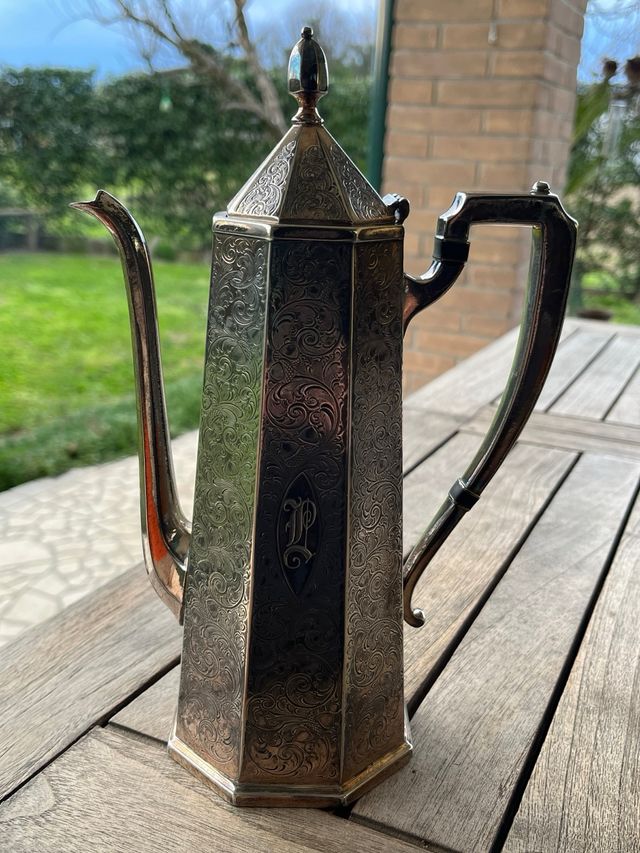 Servizio da te Sheffield antico