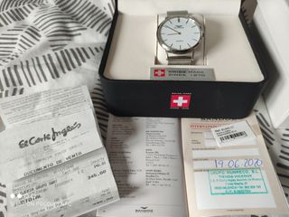 Reloj suizo Sandoz con malla