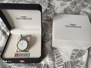 Reloj suizo Sandoz con malla