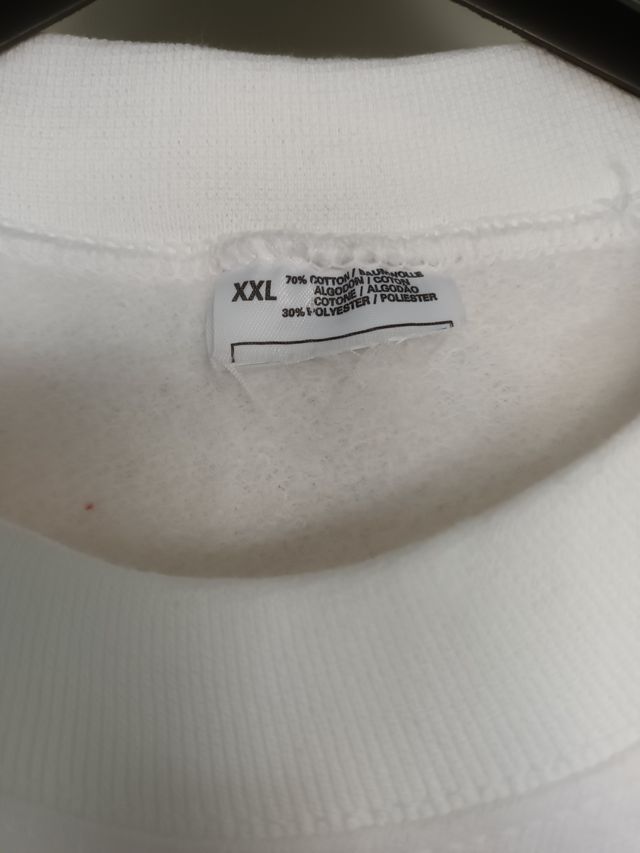 felpe set di 4 bianca con disegno