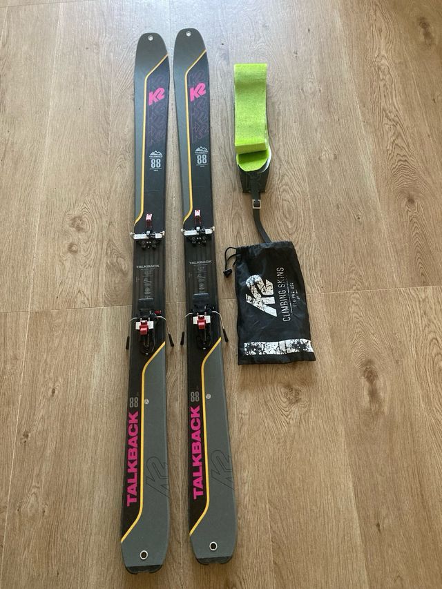 Esquís de montaña K2 talback 88