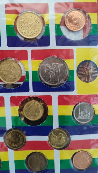 Estuche Monedas Egipto 