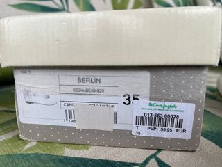 Zapatos bailarinas niña Tizzas. Núm 35