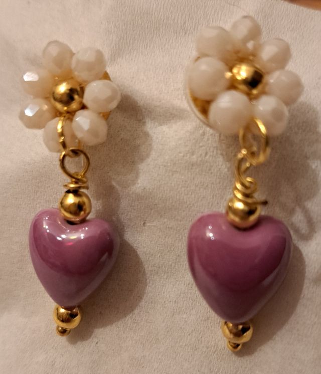 Orecchini fatti a mano 