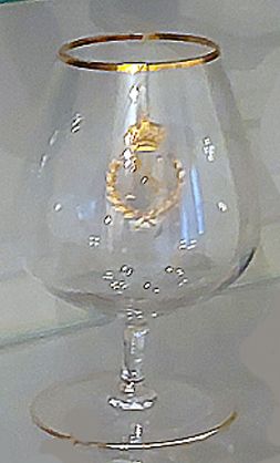 Tre bicchieri da COGNAC Napoleon in cristallo