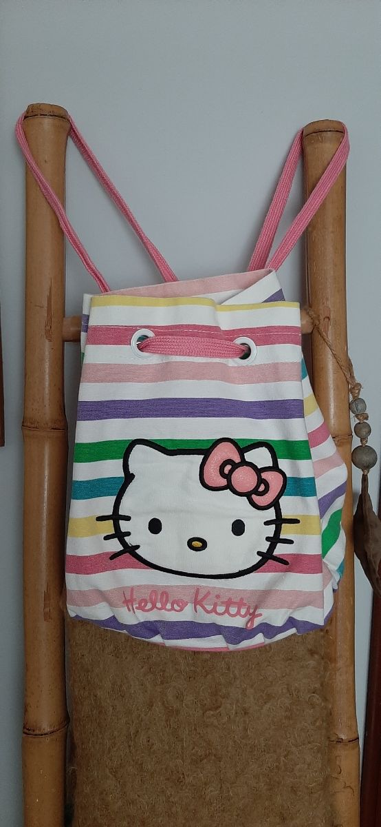 Mochila saco Hello Kitty