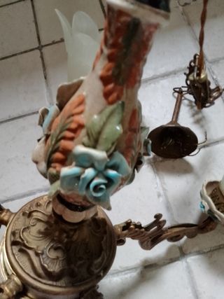 Lampadario tipo Capodimonte