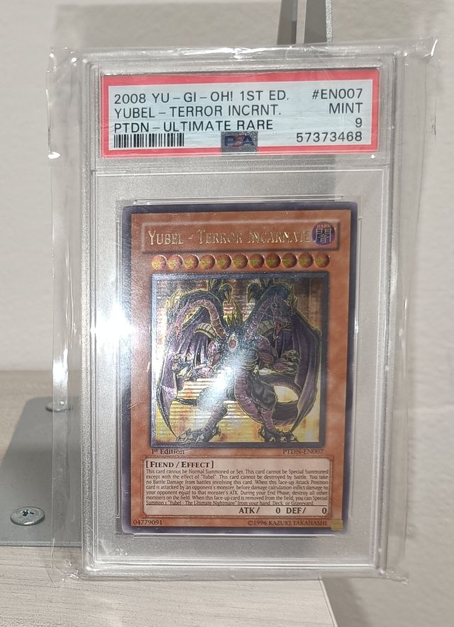 Yu-Gi-Oh Set Yubel PSA 9