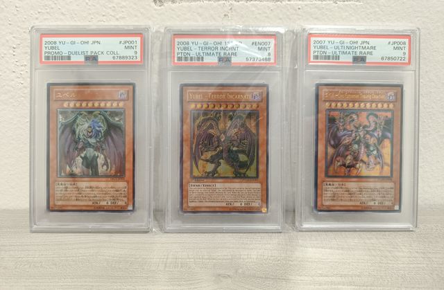 Yu-Gi-Oh Set Yubel PSA 9