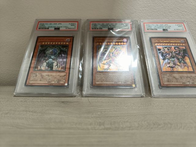 Yu-Gi-Oh Set Yubel PSA 9
